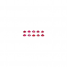 Burmese Red Spinel Round 2.25mm Approximately 0.49 Carat