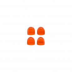 Carnelian Bullet Shape 7mm Approximately 10.5 Carat