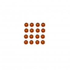 Citrine Round 2.5mm Approximately 0.89 Carat